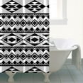 thumbnail image 5 of 72" x 84" Waterproof Shower Curtain - Premium Fade-Resistant Polyester Fabric with Metal Grommets & 12 Hooks, Quick Dry & Machine Washable, Hotel Style Bath Curtain for Home/Airbnb, 5 of 5