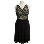 Women's Plus Lace Cocktail Dress