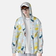 thumbnail image 3 of Fotbe Japanese Carps Men's Women's UPF 50+ Sun Protection Jacket Hooded Cooling Shirt with Pockets Hiking Outdoor Performance-XX-Large, 3 of 8