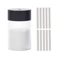 thumbnail image 1 of 260ml/9oz Color Mist Humidifier with 10 Replacement Cotton Swabs, Aromatherapy Diffuser, Seven Mood Lights, and Auto-Off for Desktops, Bedrooms, Home Offices, and Baby Rooms, 1 of 8