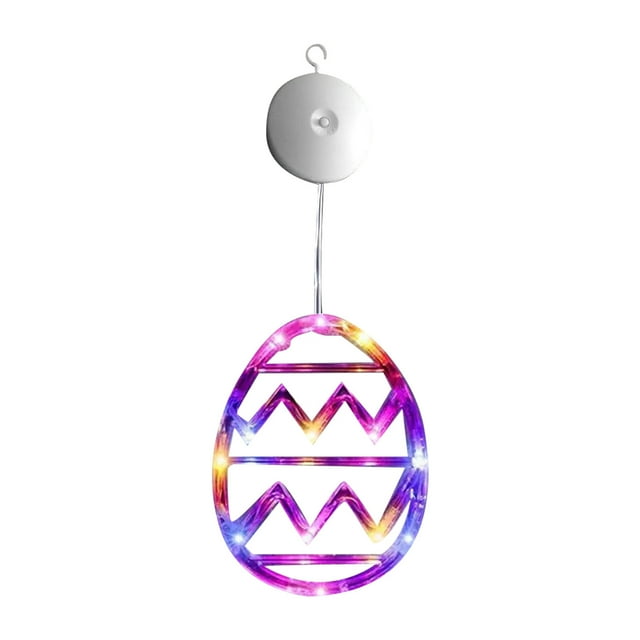 Huanglei Easter Suction Cup Night Light For Kids Room Holiday Bedside Plug In Lamp With Soft Glow