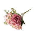 thumbnail image 1 of Crisantemos artificiales para decoración de bodas, 30 cm, flores artificiales de plástico para centros de mesa en la sala de estar, arreglos florales artificiales para cocina, oficina, dormitorio,, 1 of 6