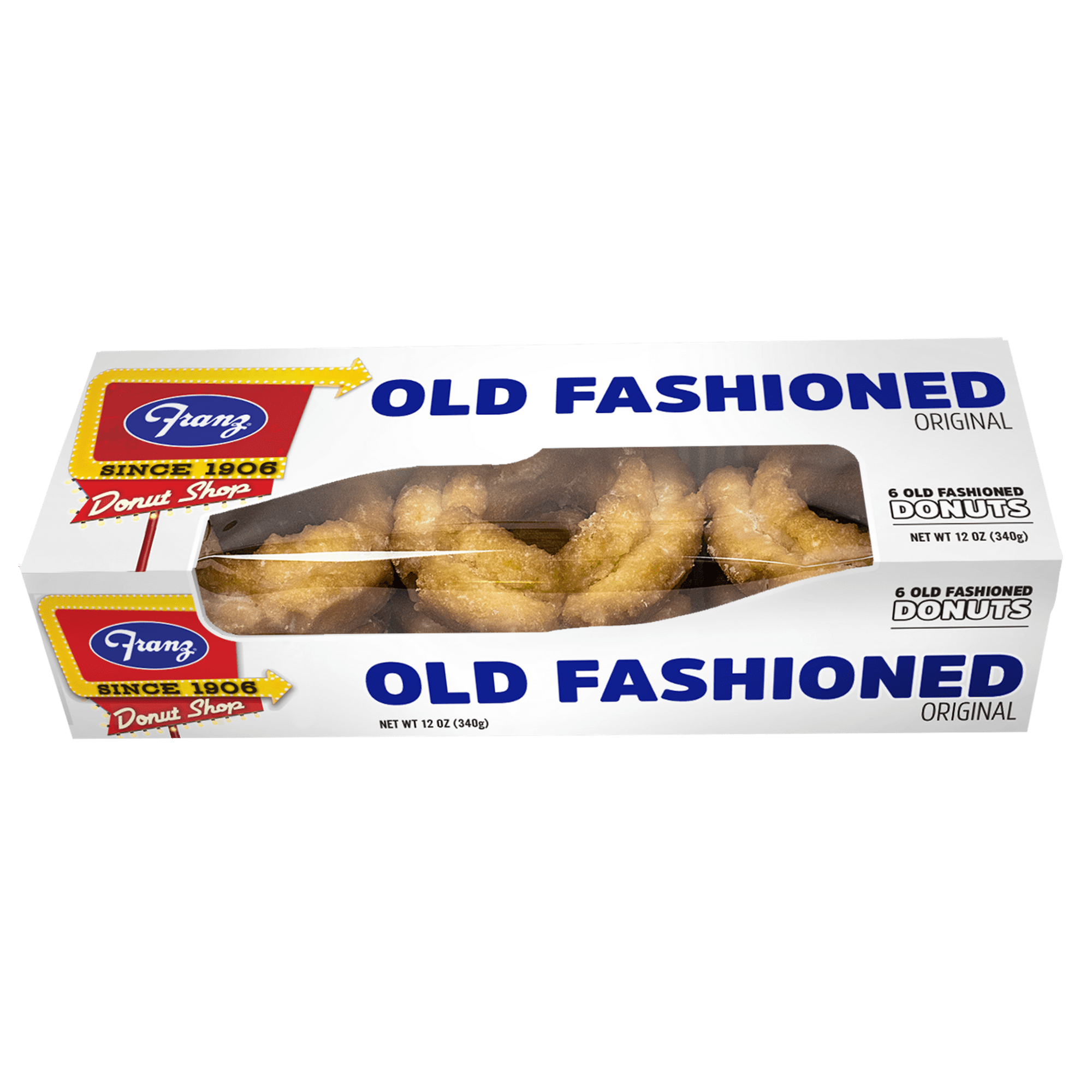 Franz Old Fashioned Donuts, 12 oz, 6 Count