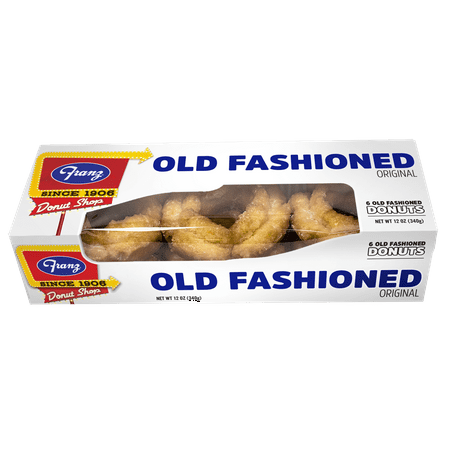 Franz Old Fashioned Donuts, 12 oz, 6 Count