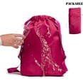 thumbnail image 5 of Lightweight Waterproof Drawstring Sports Backpack Gym Sack for Men Women Travel Running, 5 of 7