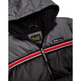 thumbnail image 3 of iXtreme Boys' Winter Jacket - Fleece Lined Bubble Puffer Water Repellent Ski Jacket with Winter Hat (Size 8-18), 3 of 7