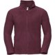 thumbnail image 2 of Russell - Chaqueta polar con cremallera para hombre (Vino), 2 of 2