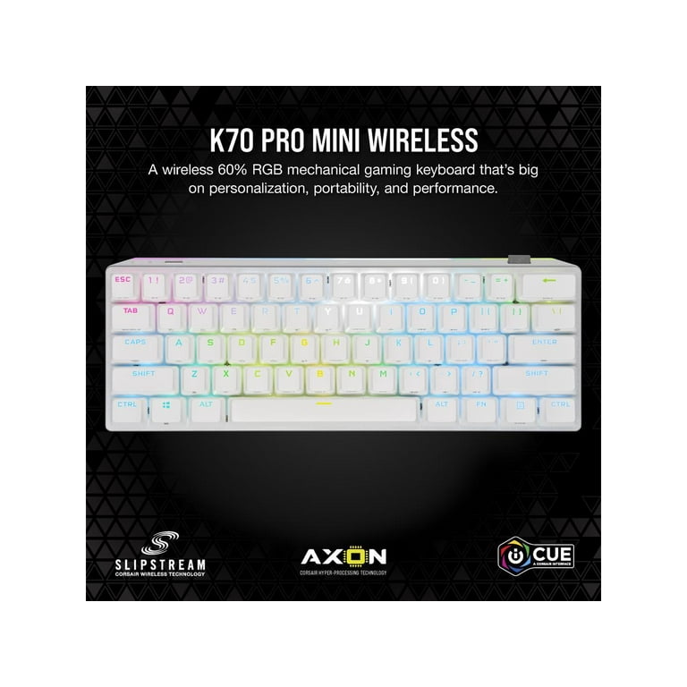 CORSAIR K70 PRO MINI Wireless RGB 60% Gaming Keyboard