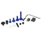 thumbnail image 3 of 223pcs Motorcycle Fairing Bolts Set Windscreen Screws Nuts Motorbike Bodywork HardwaresBlue, 3 of 4