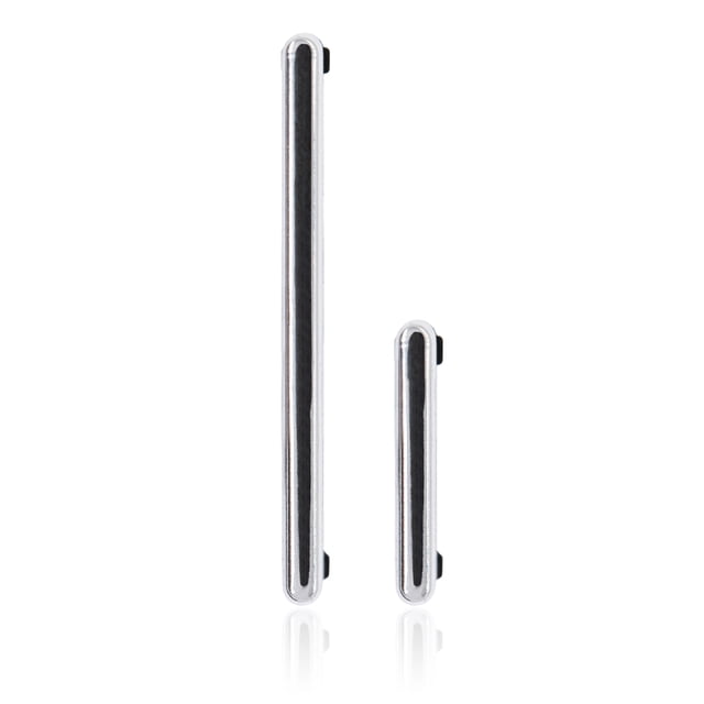 Replacement Hard Buttons (Power / Volume) Compatible For Samsung Galaxy A90 5G (A908 / 2019) (White)