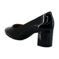 thumbnail image 3 of Aerosoles Ebel Women's Heels Black Patent Pu Size 8 W, 3 of 8