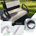 thumbnail image 5 of Golf Cart Seat Covers for 2 Seater,Black Beige Lake Soft Microfiber Cart Seat Towel Blanket,Abstract Aesthetics Mysterious Absorbent Breathable Non Slip Bench Seats Protector for Golf Course 51"x31", 5 of 9
