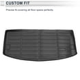 thumbnail image 3 of Unique Bargains Rear Cargo Liner Rear Trunk Mat for Dodge Durango 7 Seats 2011-2024 Anti-Slip Trunk Cargo Luggage Boot Tray Mat TPE 1 Pc Flat Face Long Grid Pattern, 3 of 7