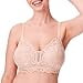 thumbnail image 3 of Bali Womens Lace Desire Wirefree Bra, M, Latte Lift, 3 of 4