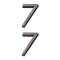thumbnail image 1 of bedienty Office Plastic 3D Door Signs Indoor Address Plaques Plate Meeting Room Number 7 2Set, 1 of 6