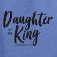 thumbnail image 5 of Wild Bobby Daughter Of The King 2 Corinthians 6:18 Inspirational/Christian Unisex Crewneck Graphic Sweatshirt, Vintage Heather Blue, 3X-Large, 5 of 5