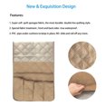 thumbnail image 4 of Lounge Chair Organizer, Armchair Caddy for Couch with Remote Control Holder, Space Saver Non-slip Back Multifunctional Storage for Recliner, Sofa, 5 Pockets, 4 of 5
