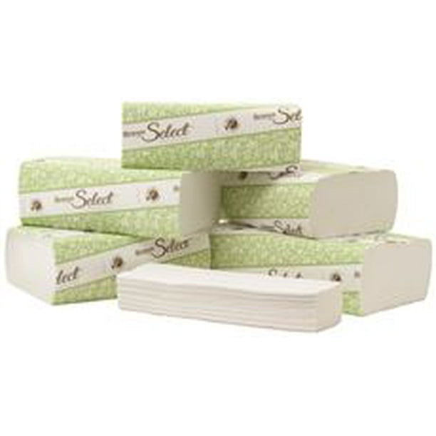 Renown Select Multifold Paper Towels, White, 9.25X9.5 In., 16 250Count