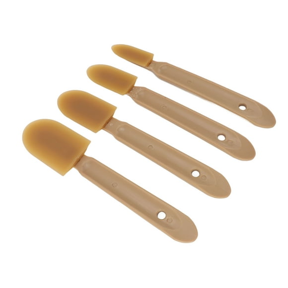 Silicone Caulking Caulk Finishing Tool, 4pcs Grout Sealant Silicone Caulking Tool Ergonomic Handle Grip Scratch Resistant for Bathroom