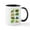 White/Black Inside, variant on CafePress - Frogs Of The Tropical Rainforests Mug - 11 oz Ceramic Mug - Novelty Coffee Tea Cup