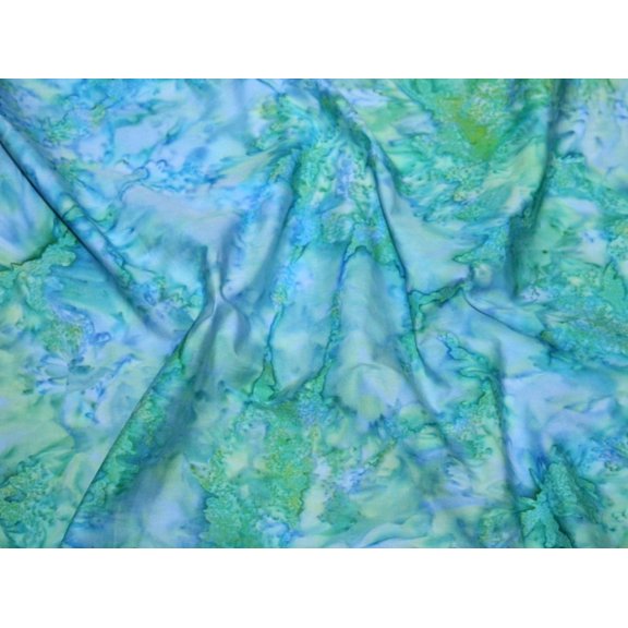 Patchwork Quilting Fabric Marbled Batik 81 - per yard