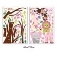 thumbnail image 3 of Vinil Árbol Con Búhos Y Animales De La Selva Infantil 2 Dara Baby Syene VinDe002, 3 of 5