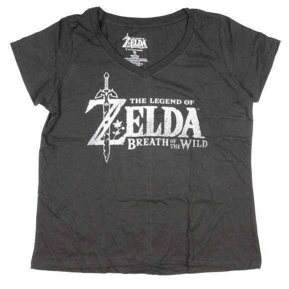 The Legend of Zelda pour Femmes Breath of The Wild Chandail Grande Taille Usé (3)
