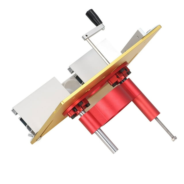Système de Levage de Routeur Plaque d'Insertion de Table de Routeur Électrique Kit de Base pour Découpe de Menuiserie Or