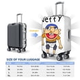 thumbnail image 4 of Sigee Sml Jeffy Bb for Premium Suitcase Cover,Protective Travel Accessory for Luggage Suitcase Cover 18-32 inch(Excluding luggage),Small, 4 of 6