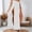 White, variant on Skirts for Women Skirt Womens Double Split Long Skirt with Two Side Slits for Everyday and Wear Khaki L