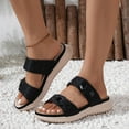 thumbnail image 3 of IUJSOY Flip Flops for Women Arch Support Thick Athletic Cushion Walking Sandals Rhinestone Slides, 3 of 8