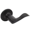 thumbnail image 2 of Stone Harbor Hardware Beaverton Door Lever, Entry Function, KW Keyway, Matte Black, 2 of 5