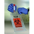 thumbnail image 7 of Specimen Transfer Bags, 3-Wall Biohazard STAT 2 mil Polyethylene, 1000 Count, 6 x 9 in, 7 of 7