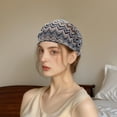 thumbnail image 5 of Unique Bargains 1 Pc Elegant Wide Headwrap for Women Blue, 5 of 5