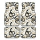 thumbnail image 1 of Fotbe Snake Juego de 4 Tapetes para Auto con Estampado – Alfombrillas de Goma Reforzada, Diseño Antideslizante, Protección para Todo el Año – Vehículos, Autos, Camionetas y SUVs, 1 of 7