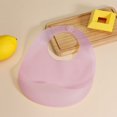 thumbnail image 2 of Dining Bib Newborn Silicone Bib Baby Rice Pocket Waterproof Adjustable Length Safe Foldable Bib Baby Eating Bib, 2 of 6