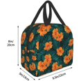 thumbnail image 5 of Sunyuer Tropical Flowers Pattern Insulated Lunch Bag for Kids Women, Cooler Tote Reusable Lunch Box Container for School Work Office Travel Picnic, 5 of 6