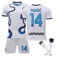 thumbnail image 1 of XXLWhite 1414 # Perisic 10 # Lavtaro 9 # Dzeko 7 # Alexis Men's And Wobrand Men's Football Jerseys Kid's Sport Fashion Soccer Uniforms Set With Sock esquí esquí Gafas de esquí, 1 of 2