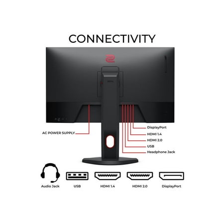 BenQ - ZOWIE XL2731K 27" TN LED 165Hz  DyAc Esports Gaming Monitor - Black