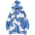 thumbnail image 1 of XINQIHANG Men's Hoodie Hip Hop Pullover Sweaters for Teenagers, 1 of 3