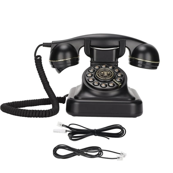 Vintage Landline Telephone, Elegant and Fashionable European Retro Style Telephone for Bedroom, Office, Cafe, Bar, Decoration