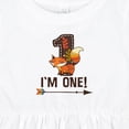 thumbnail image 4 of Inktastic 1st Birthday Fox 1 Year Old Girls Baby Dress, 4 of 5