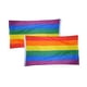Electronicheart 90x150cm LGBT Flag Lesbienne Gay Pride Friendly Coloré Arc-en-Ciel Flag Homosexuel Maison Accessoires Décoratifs – image 2 sur 8