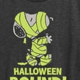 thumbnail image 3 of Peanuts - Halloween Bound Glow In The Dark - Women's Short Sleeve Graphic T-Shirt, 3 of 6