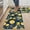 Dark Blue, variant on Anti Fatigue Lemon Kitchen Rugs Mats Set of 2 Pieces Non Slip Soft Cushioned Wipeable Kitchen Mats for Floor Standing Mats, 17.3"x29"+17.3"x47", White