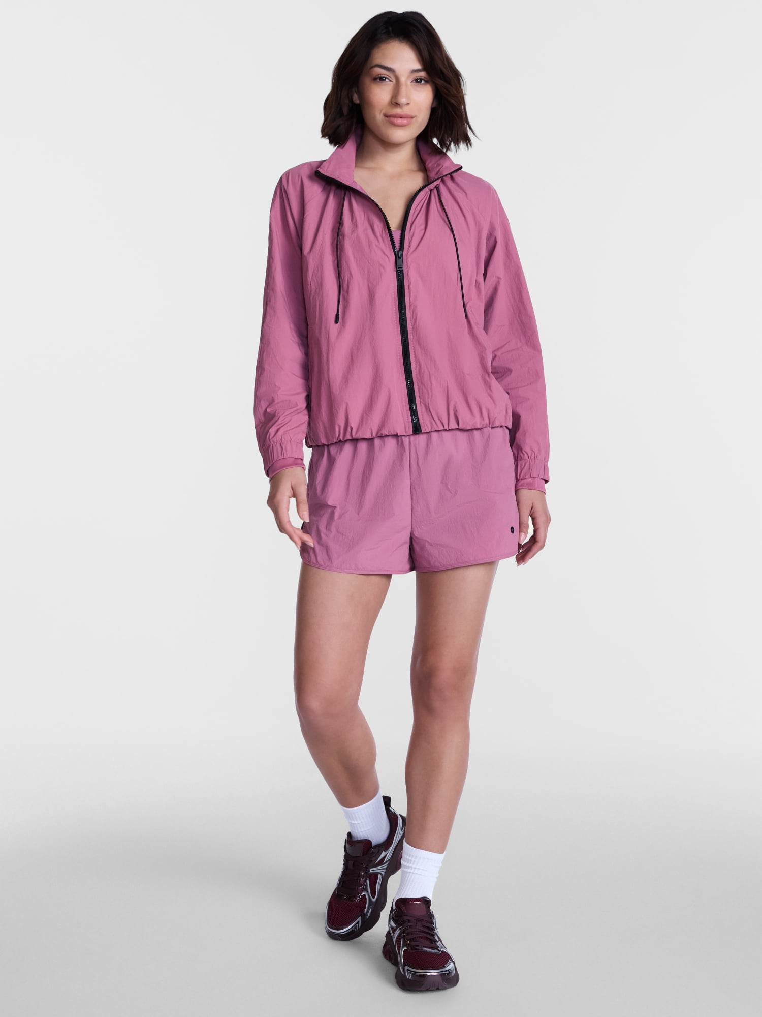 Avia Women's and Women's Plus Crinkle Jacket, Sizes XS-4X