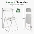 thumbnail image 4 of ELPOSUN 500LB Oversized Zero Gravity Chair Patio Reclining Chair with Cushion, Outdoor Folding Adjustable Recliner with Cup Holder, Foot Rest & Padded Headrest, 4 of 7