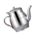thumbnail image 4 of Stainless Steel Oil Can Household Filter Mesh Oil Storage Pot Oil Strainer Bottle, 4 of 9