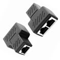 thumbnail image 6 of Linyer Pack of 2 Internet Cable Splitter Portable Professional Detachable Reusable Notebook Computer Ethernet Connector Converter, 6 of 8