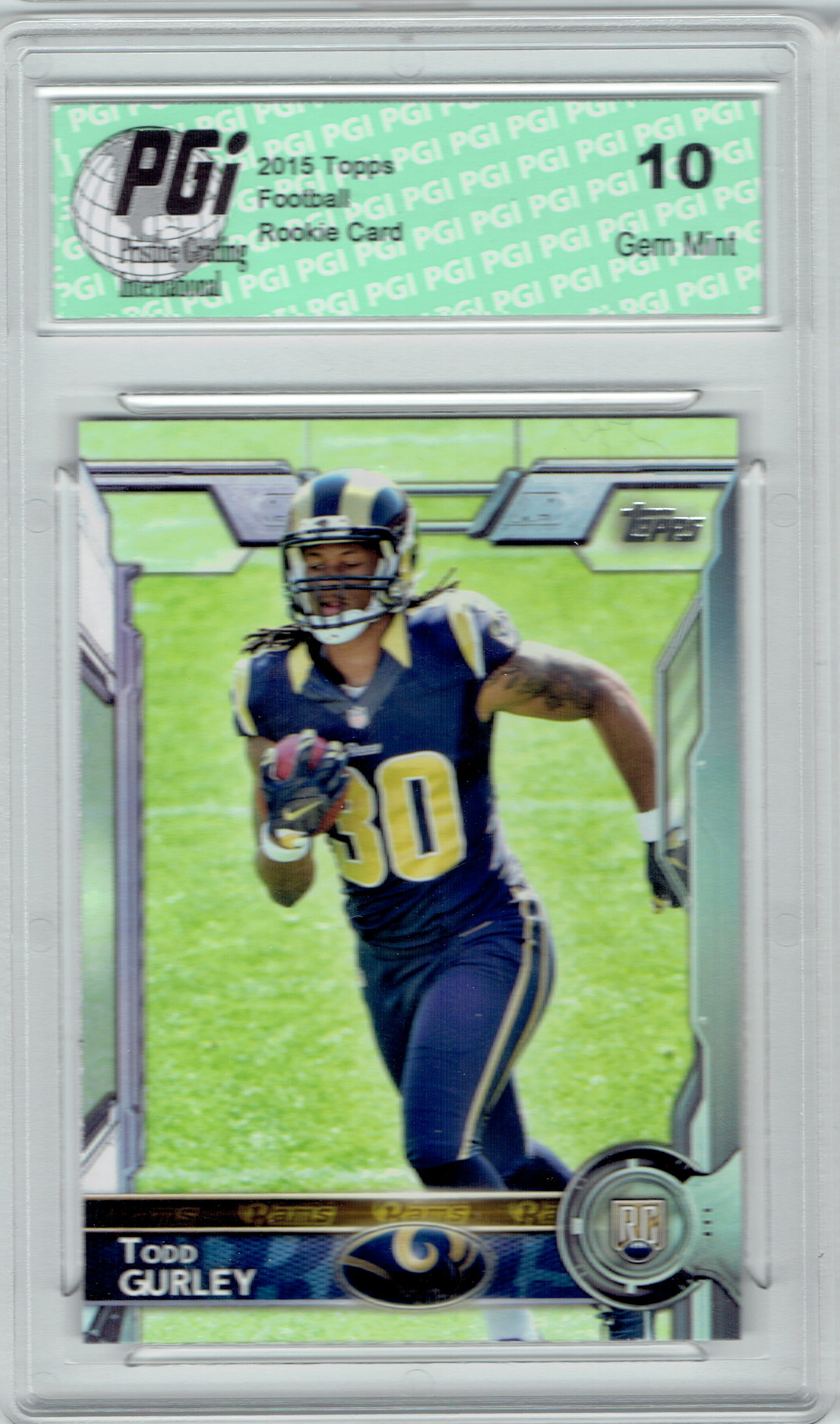 todd gurley jersey card